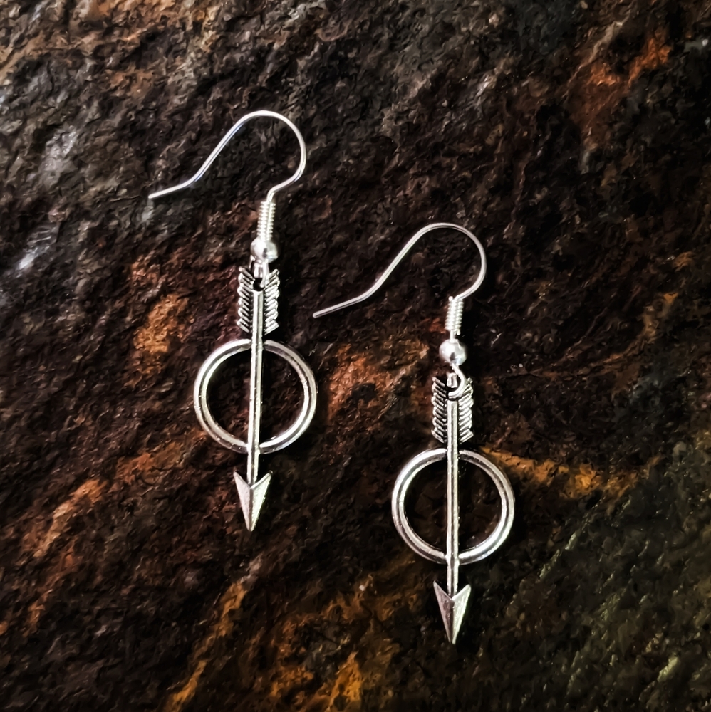 925 Sterling Silver Earrings | Arrow Earrings